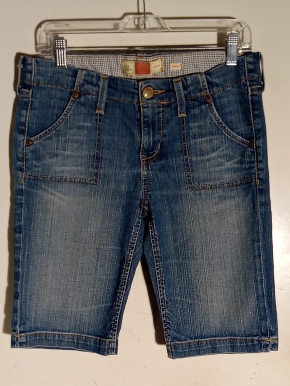 Old Navy Denim Low Waist Stretch To The Knees